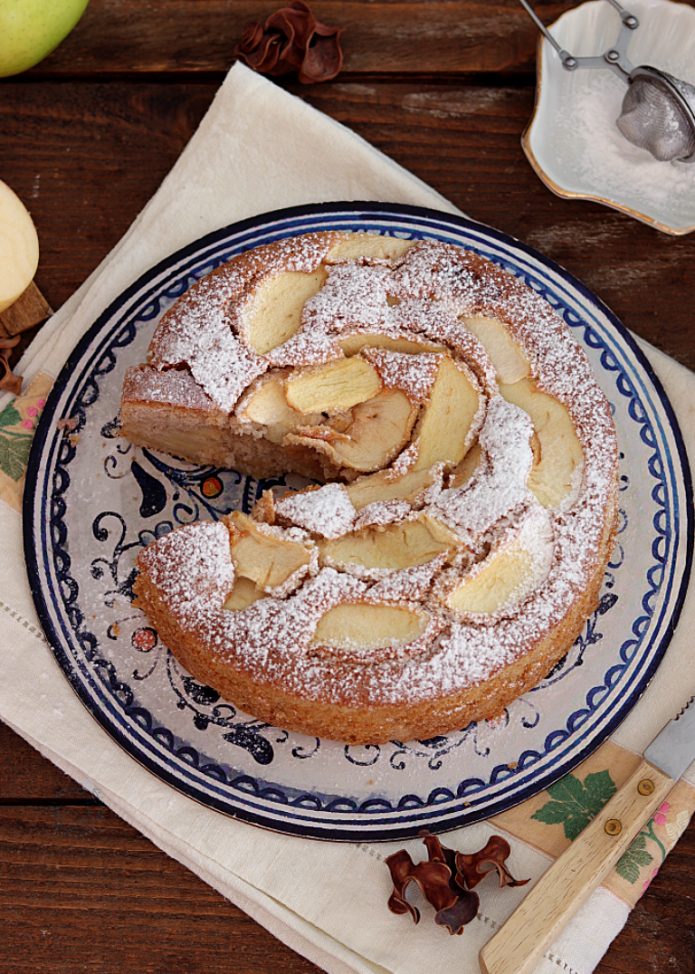 Torta di mele al Marsala - La Cassata Celiaca