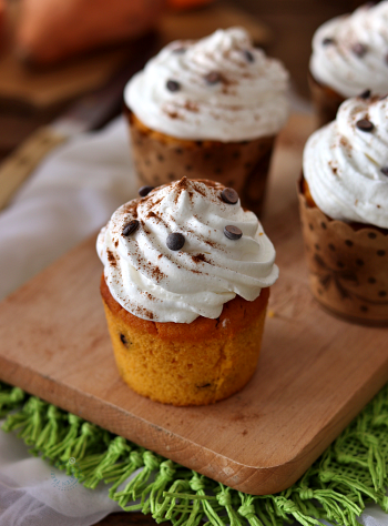 Muffins de courge et de patates douces - La Cassata Celiaca