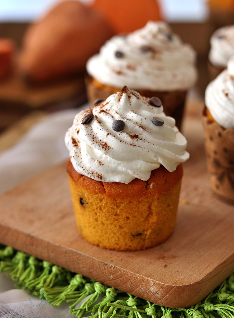 Muffins di zucca e patate dolci - La Cassata Celiaca