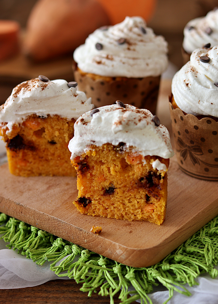 Muffins di zucca e patate dolci - La Cassata Celiaca