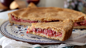 Crostata alle prugne - La Cassata Celiaca