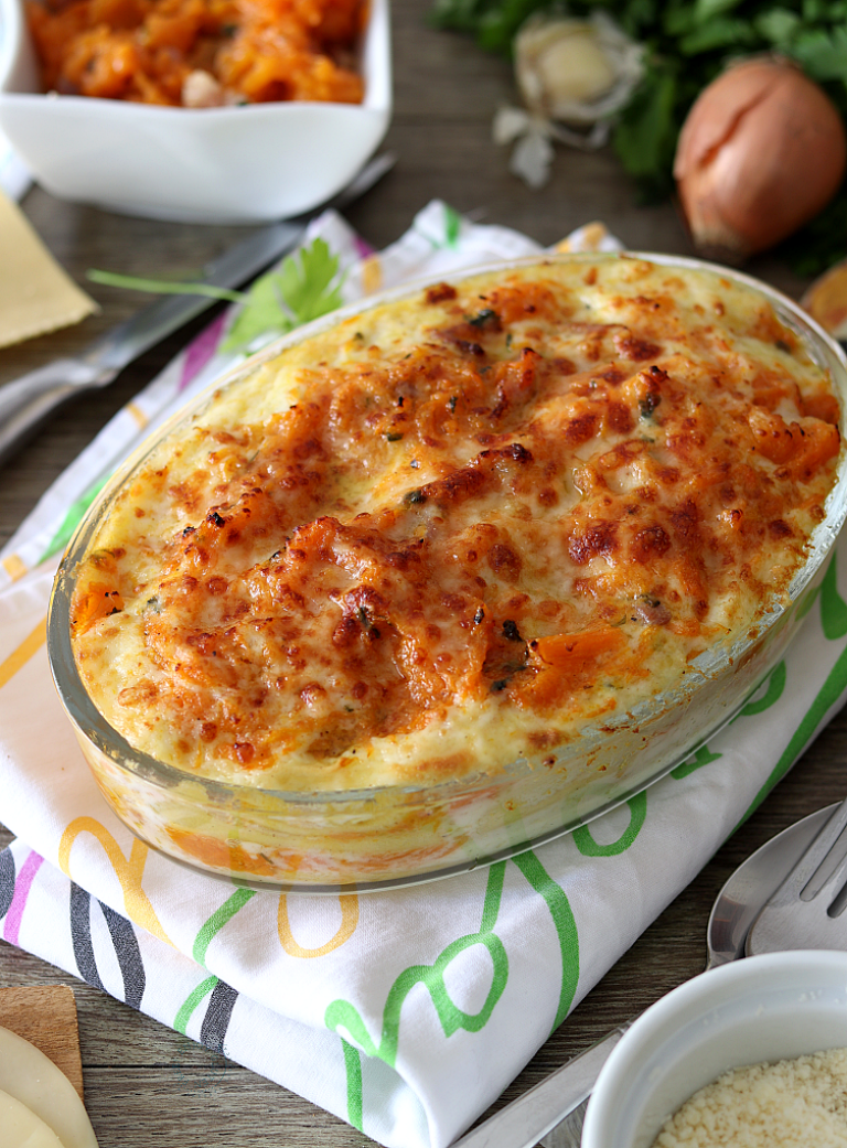 Lasagnes à la courge - La Cassata Celiaca