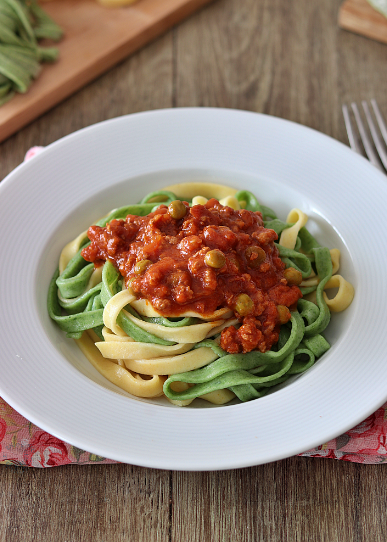 Tagliatelle paglia e fieno senza glutine - La Cassata Celiaca 