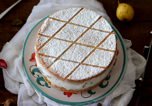 Gâteau de ricotta et poires - La Cassata Celiaca