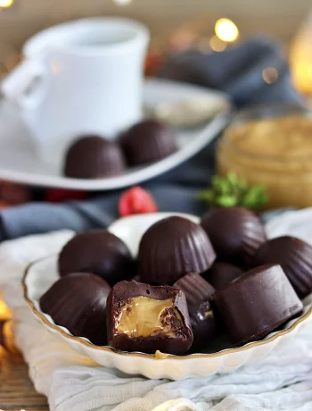 Cioccolati ripieni di crema al pistacchio - La Cassata Celiaca