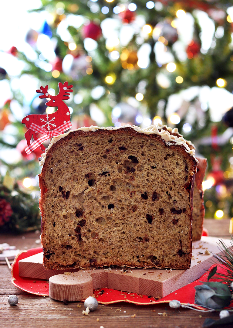 Panettone au café et aux noisettes - La Cassata Celiaca