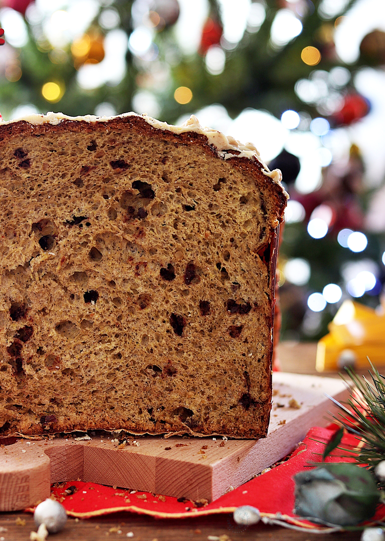 Panettone au café et aux noisettes - La Cassata Celiaca