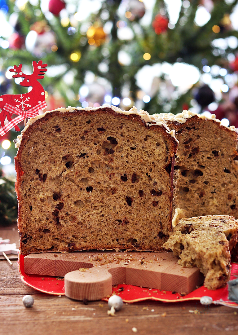 Panettone au café et aux noisettes - La Cassata Celiaca