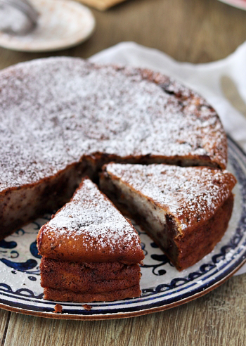 Torta di ricotta e cioccolato senza glutine - La Cassata Celiaca