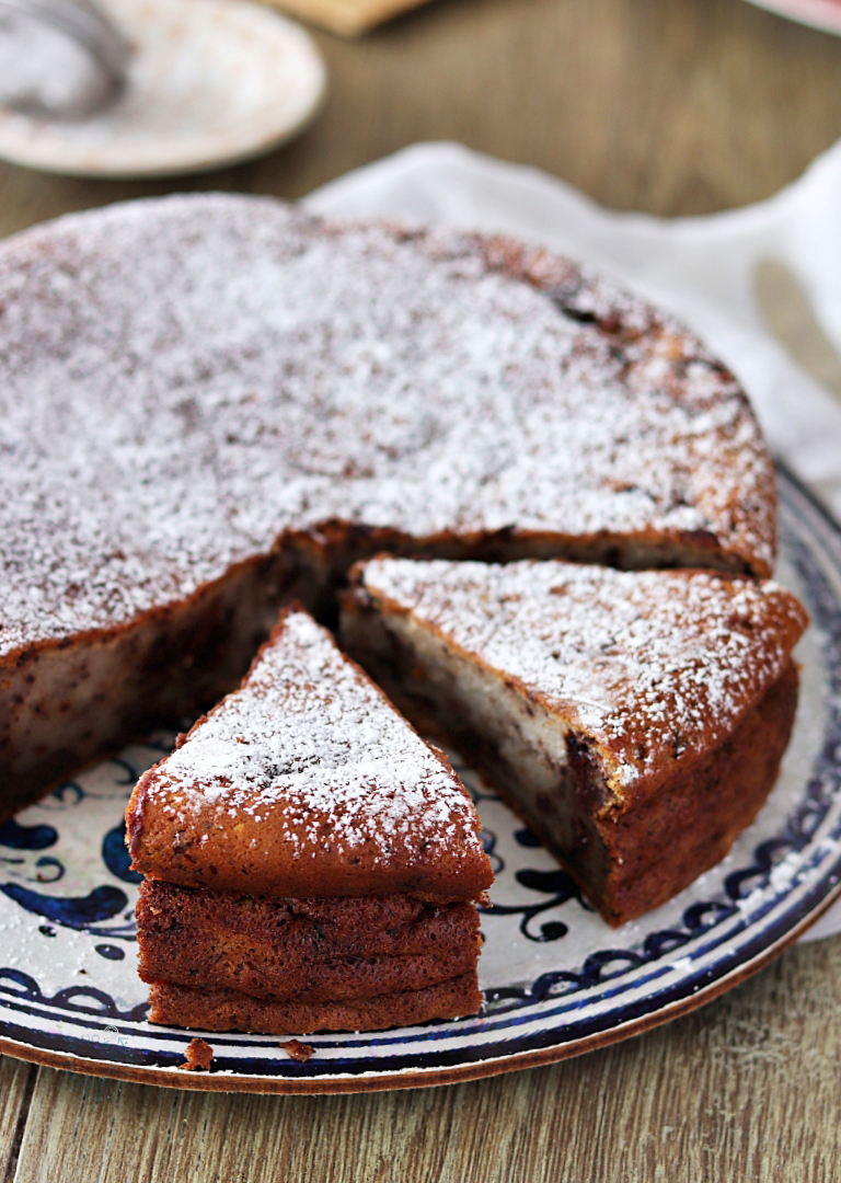 Gâteau à la ricotta et au chocolat sans gluten - La Cassata Celiaca