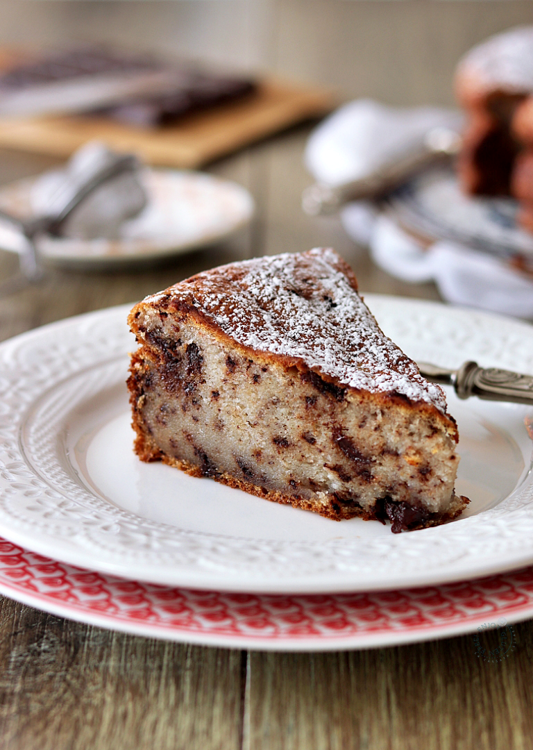 Gâteau à la ricotta et au chocolat sans gluten- La Cassata Celiaca