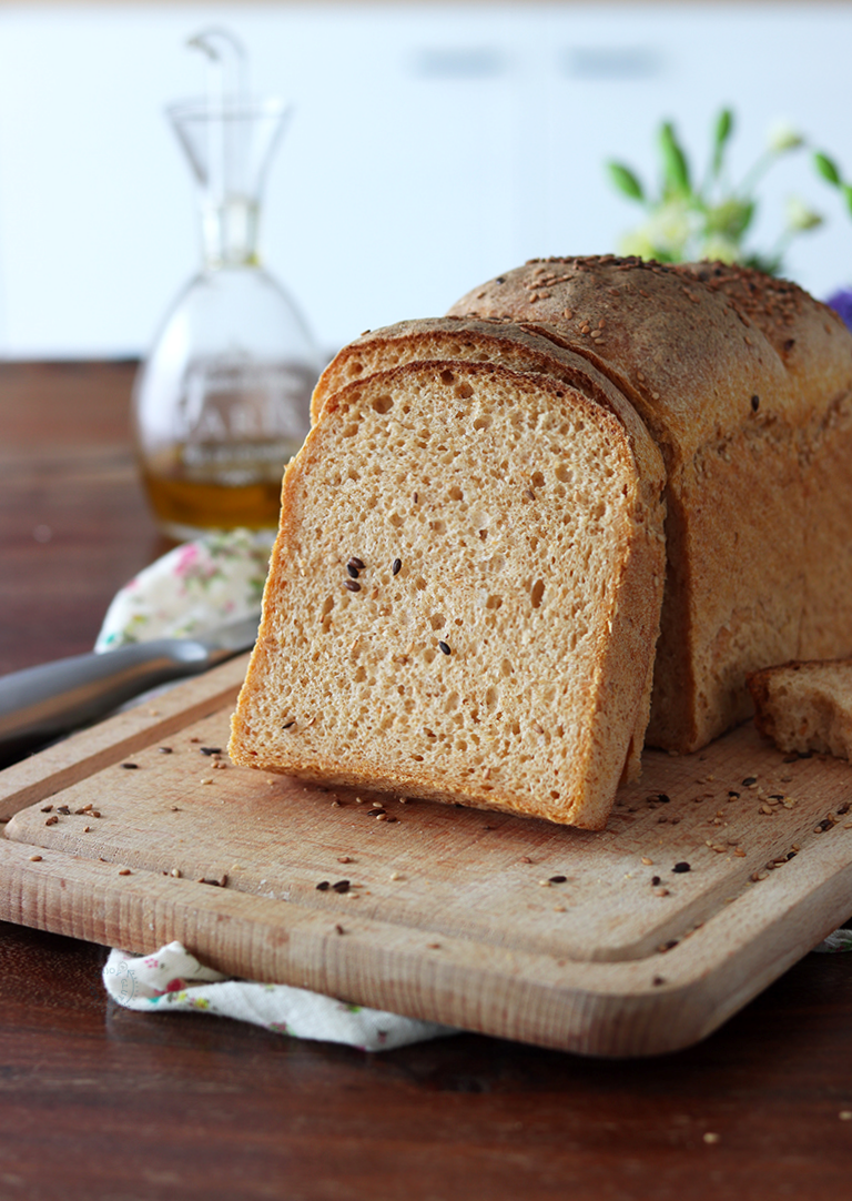 Pane in cassetta alla zucca senza glutine - La Cassata Celiaca