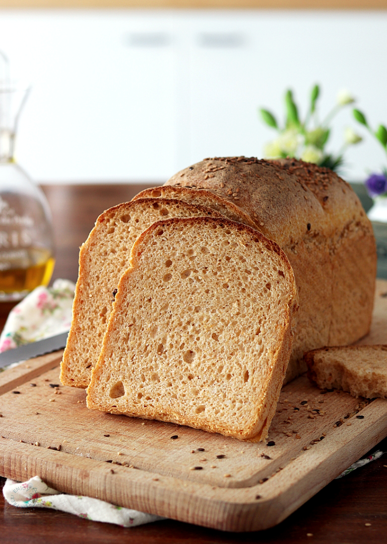 Pane in cassetta alla zucca senza glutine - La Cassata Celiaca